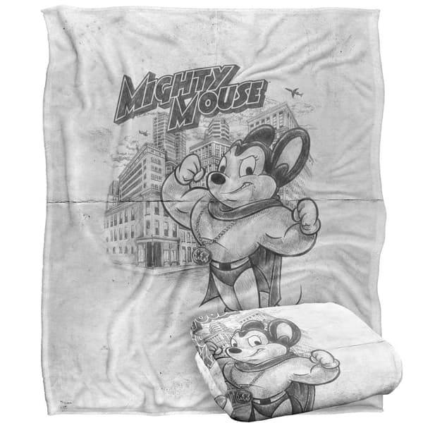 Mighty Mouse Silky Sketch Supersoft-peitto