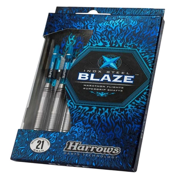 Harrows Blaze Inox stålpilar (3-pack)