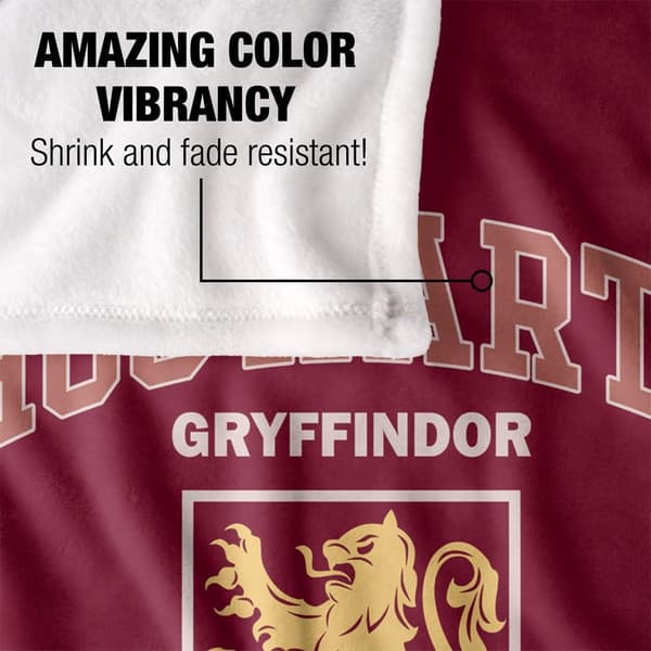 Harry Potter Hogwarts Alumni Gryffindor Blanket