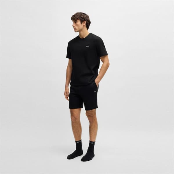 Boss Mens Waffle Knit Structured Pyjama Top