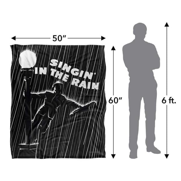 Singing In The rain Silky Supersoft Blanket