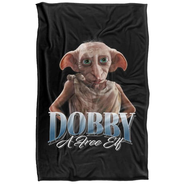Harry Potter Dobby A Free Elf Soft Touch Blanket
