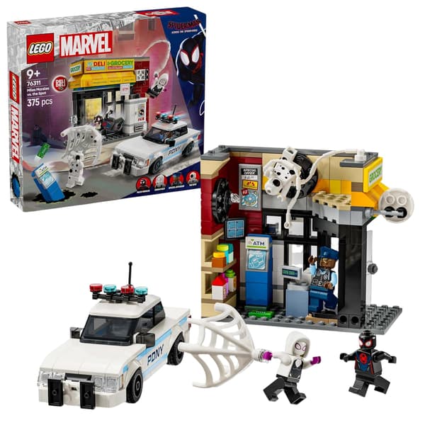 Lego Marvel Spider Verse Miles Morales Toy Set