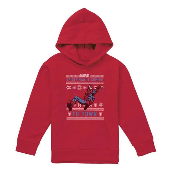 Spider-Man Barn/Kids Pull Over Jul Hoodie