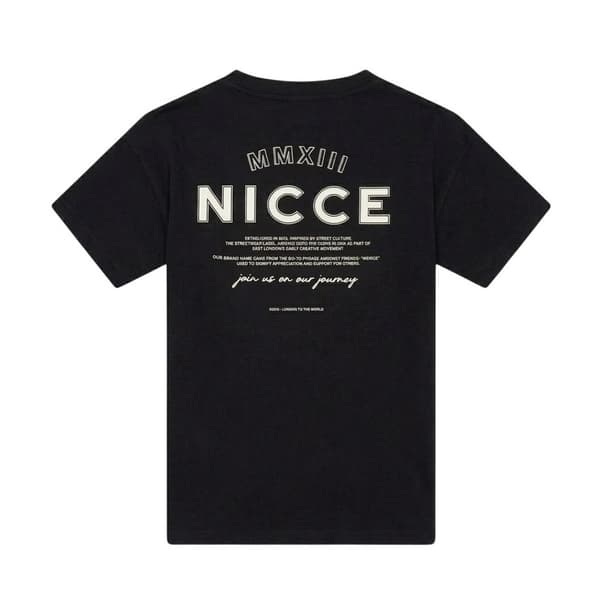 Nicce Herr Oversized T-shirt med Rund Hals