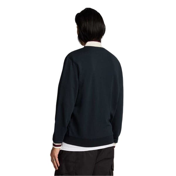 Lyle & Scott Mens Embroidered Logo Ribbed Cuff Bomber Jacket