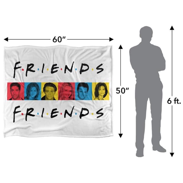 Friends Karaktärer Filt