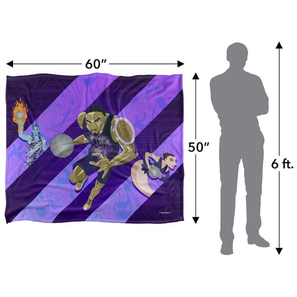 Space Jam: A New Legacy Goon Squad Action Pose Blanket