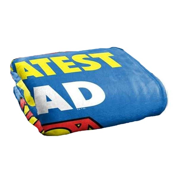 Superman World´s Greatest Dad Blanket