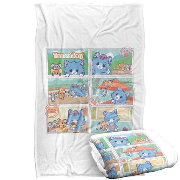 Tom ja Jerry Gokko Travel Panels -viltti