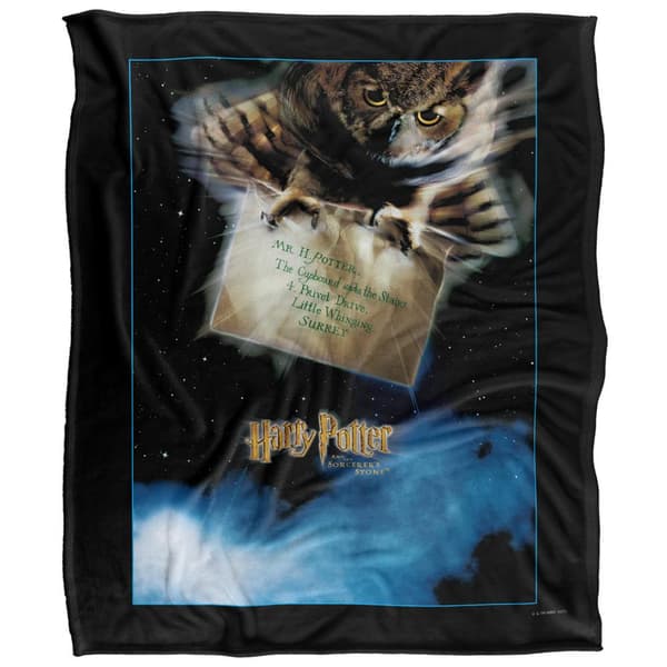 Harry Potter Owl Letter Blanket