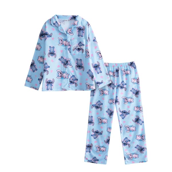 Lilo & Stitch Pyjamas för flickor med lång ärm
