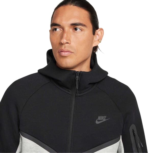 Nike Tech Chevron Full Zip Hoodie för män