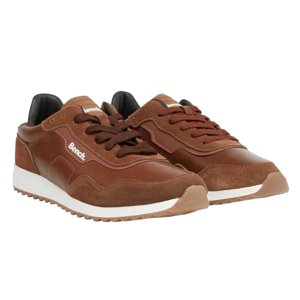 Bench Mens Brooke Suede Flat Trainers