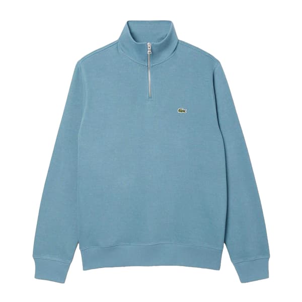 Lacoste Herr Interlock Quarter Zip Tröja