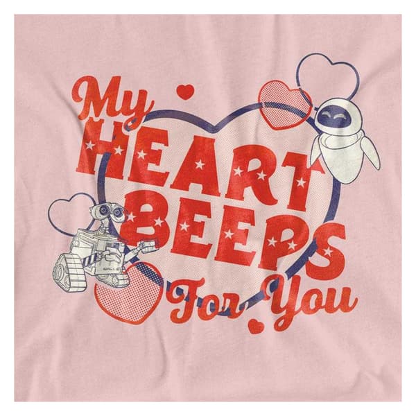 Wall-E Dam/Dam My Heart Beeps T-shirt