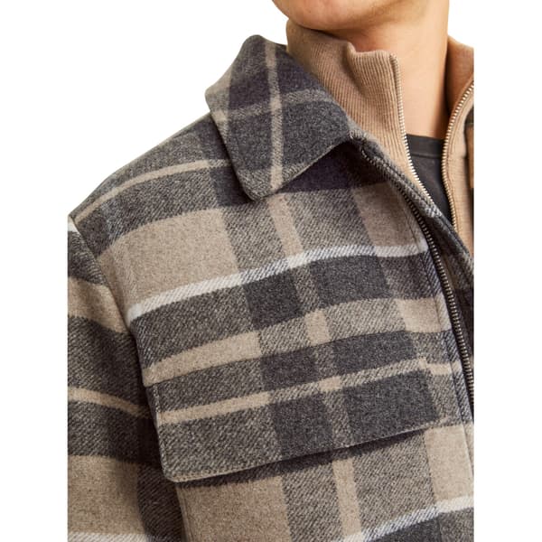 Jack And Jones Mens Russel Wool Blend Jacket