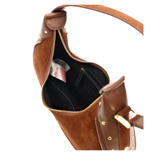 Biba Studded Leather Everyday Shoulder Bag
