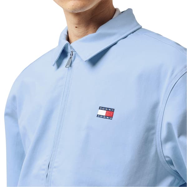 Tommy Jeans Mens Logo Full Zip Jacket
