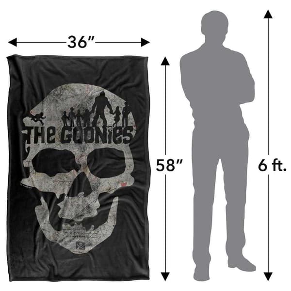 The Goonies Skull Soft Touch Blanket