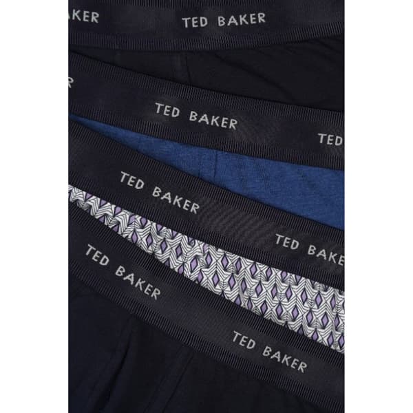 Ted Baker Herr Enfärgade Boxershorts (4-pack)