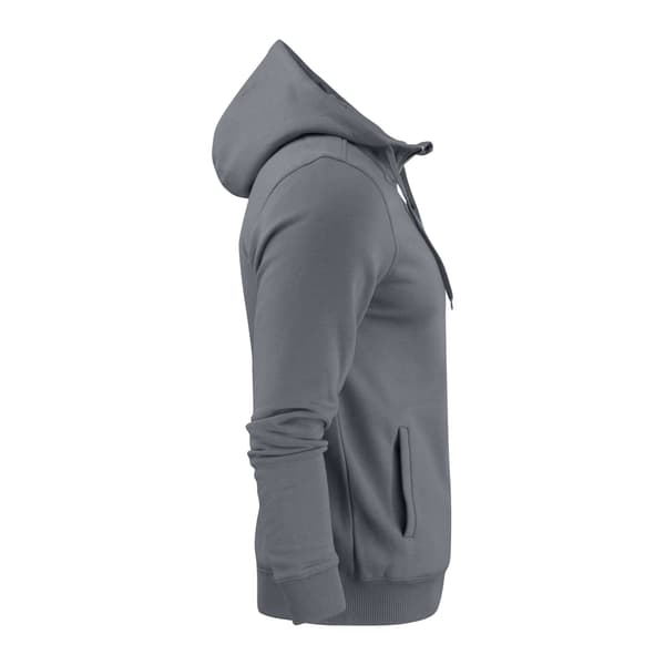 Printer Mens Plain Full Zip Hoodie