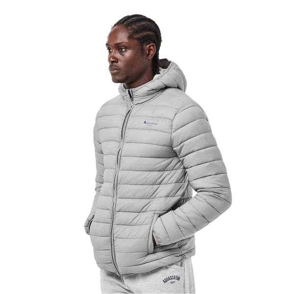 Aquascutum Herr Logotyp Pufferjacka
