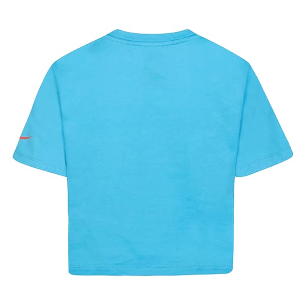 Nike Girls Icon Gingham Boxy T-paita