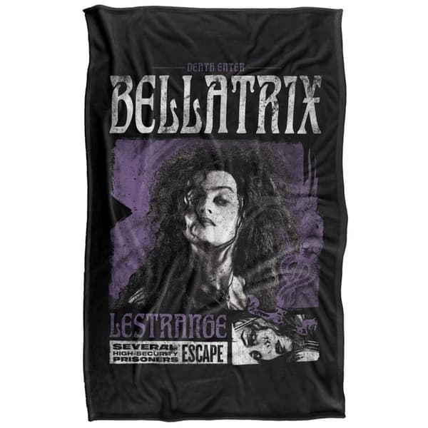 Harry Potter Bellatrix Lestrange Soft Touch Blanket