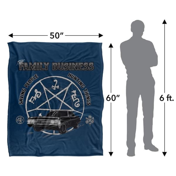 Supernatural Saving People, Hunting Things Blanket