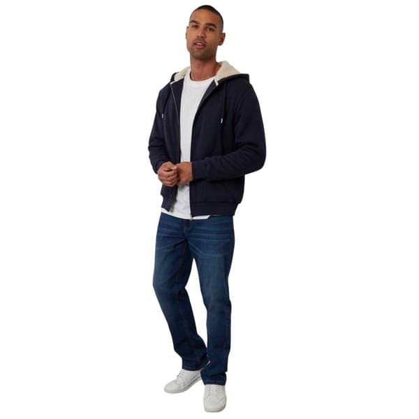 Threadbare Miesten Borg-vuorattu hupullinen takki