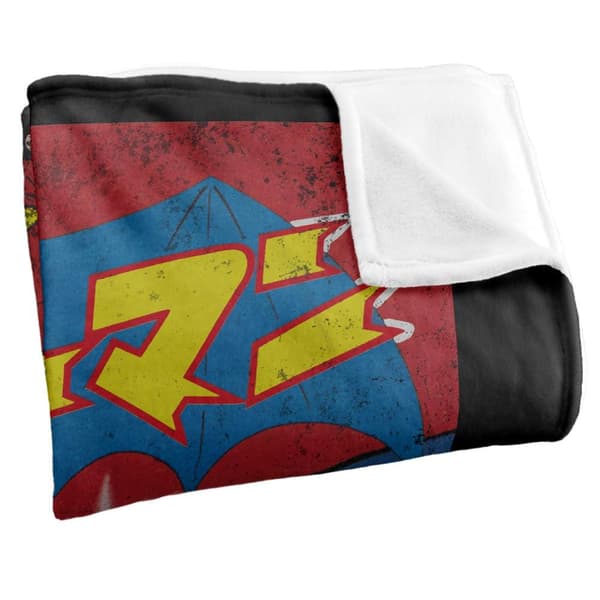 Batman & Robin Running Soft Touch Blanket