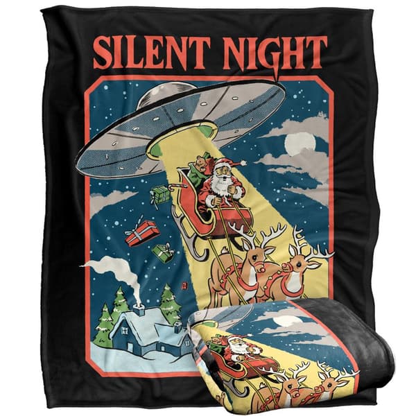 Steven Rhodes Silent Night Soft Touch Blanket