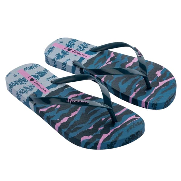 Ipanema Dam Zebra Platta Flip Flops