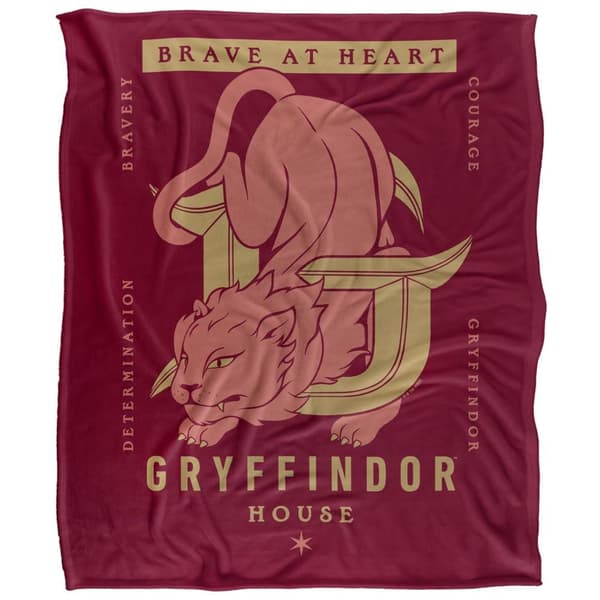 Harry Potter Rohkea Sydän Rohkelikko-viltti