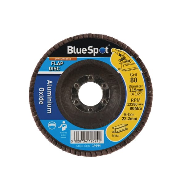 BlueSpot Tools Slibeskive med lameller