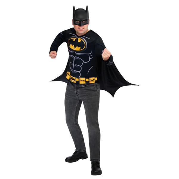 Batman Mens Polyester Costume Top