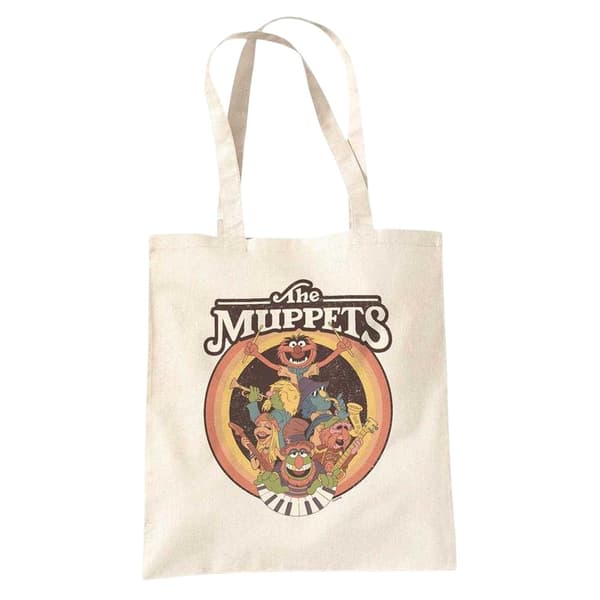Muppetit Circle The Electric Mayhem -kangaskassi