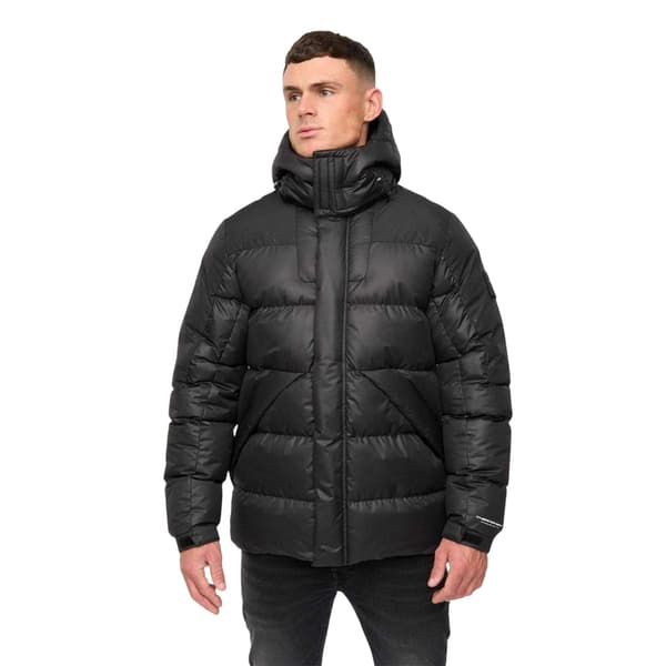 Crosshatch Herr Quiltad Jacka i Polyester