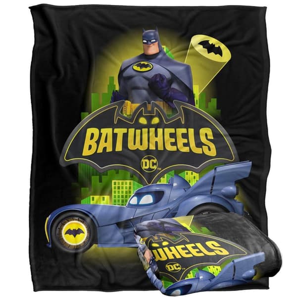 Batwheels The Bat And His Wheels Soft Touch Blanket