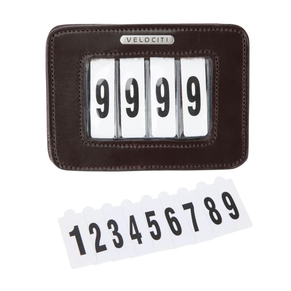 Velociti Leather 4 Number Holder