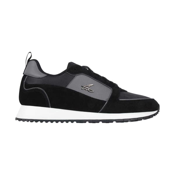 Loyalti Mens Leather Low Cut Trainers