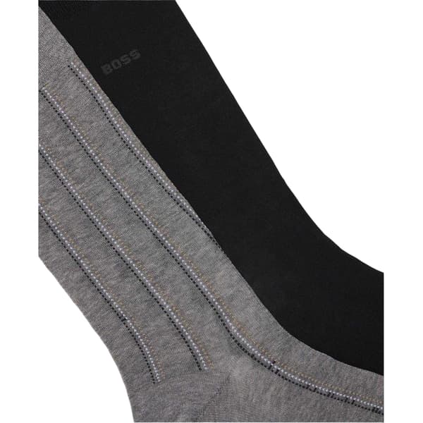 Boss Herr Pinstripe Crew Strumpor (2-pack)