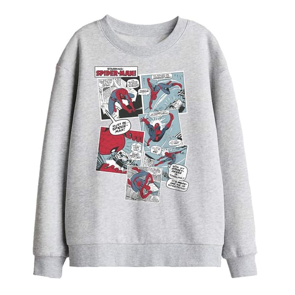 Spider-Man Childrens/Kids Panel Collage Sweatshirt