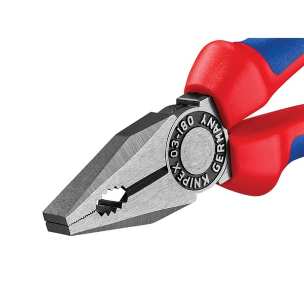 Knipex 03 02 Series Combination Pliers, Multi-component Grip