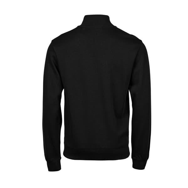 Tee Jays Herr Ribbad Interlock Half Zip Sweatshirt
