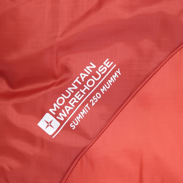 Mountain Warehouse Summit 250 Right Zip Winter Mummy Sleeping Bag