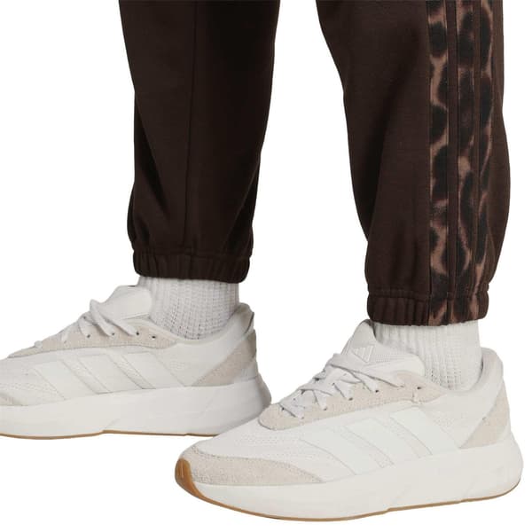 Adidas Dam Leopardmönstrade Joggingbyxor