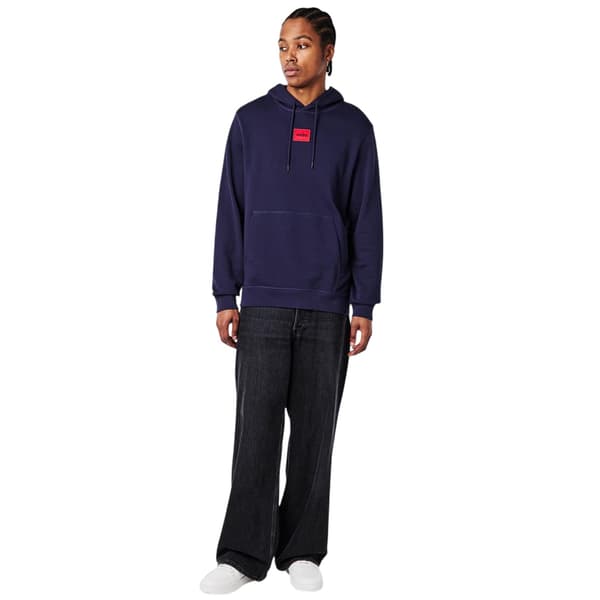 Hugo Mens Cotton Blend Pullover Hoodie