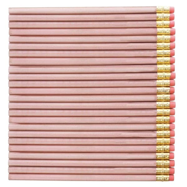 Star Wood Plain Pencil (12-pack)